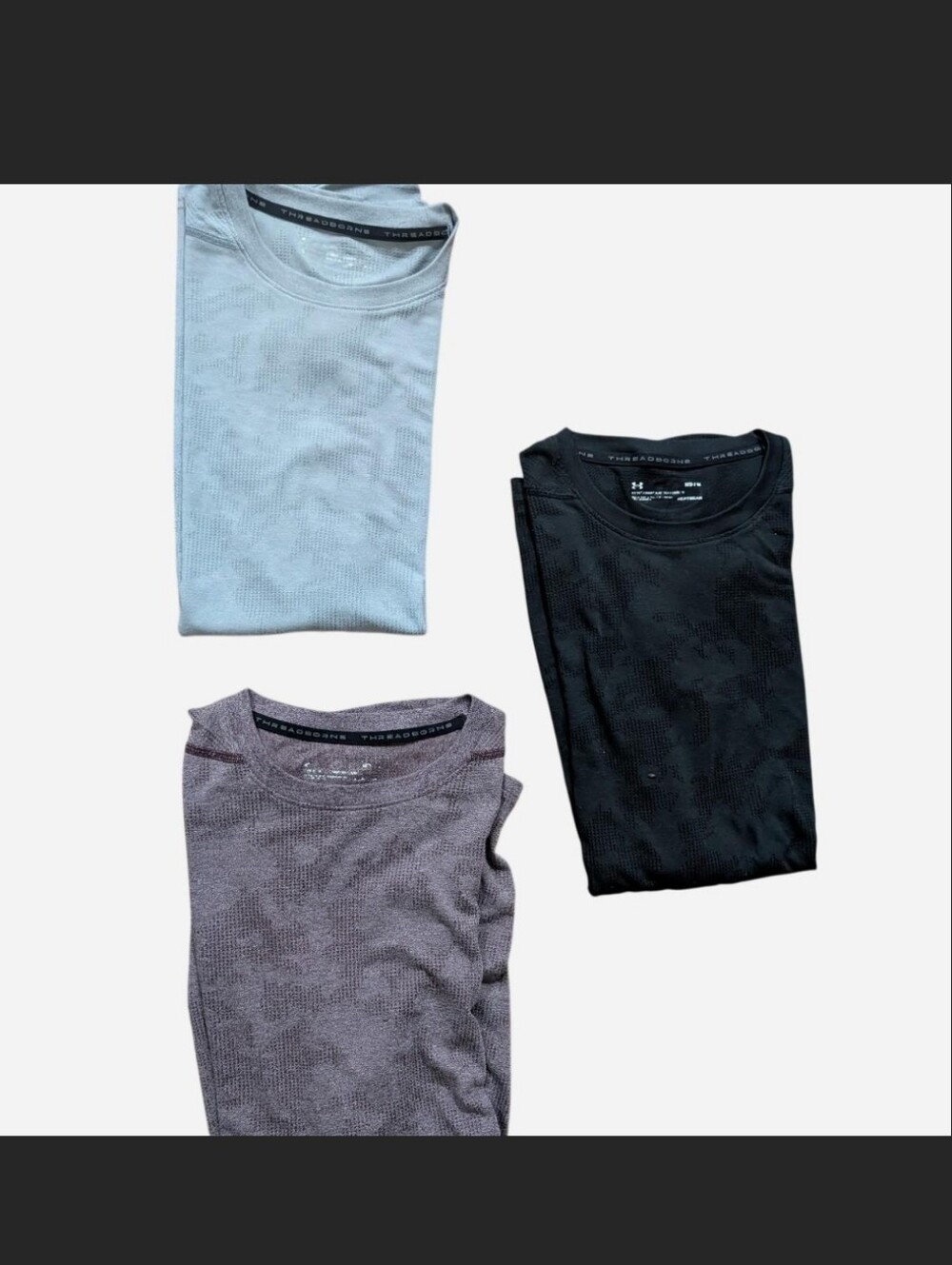Under Armour Men’s Sleeveless shirts - Black, Gray, Red Bundle / 3 Pack